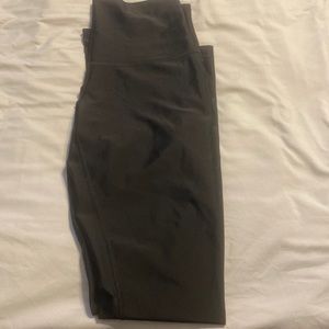 Worn once all black lulelemon black leggings